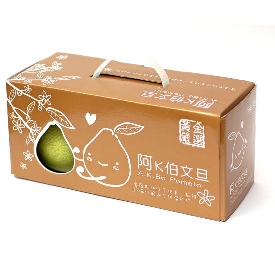 文旦-黃金嚴選三粒裝(8入團購組)